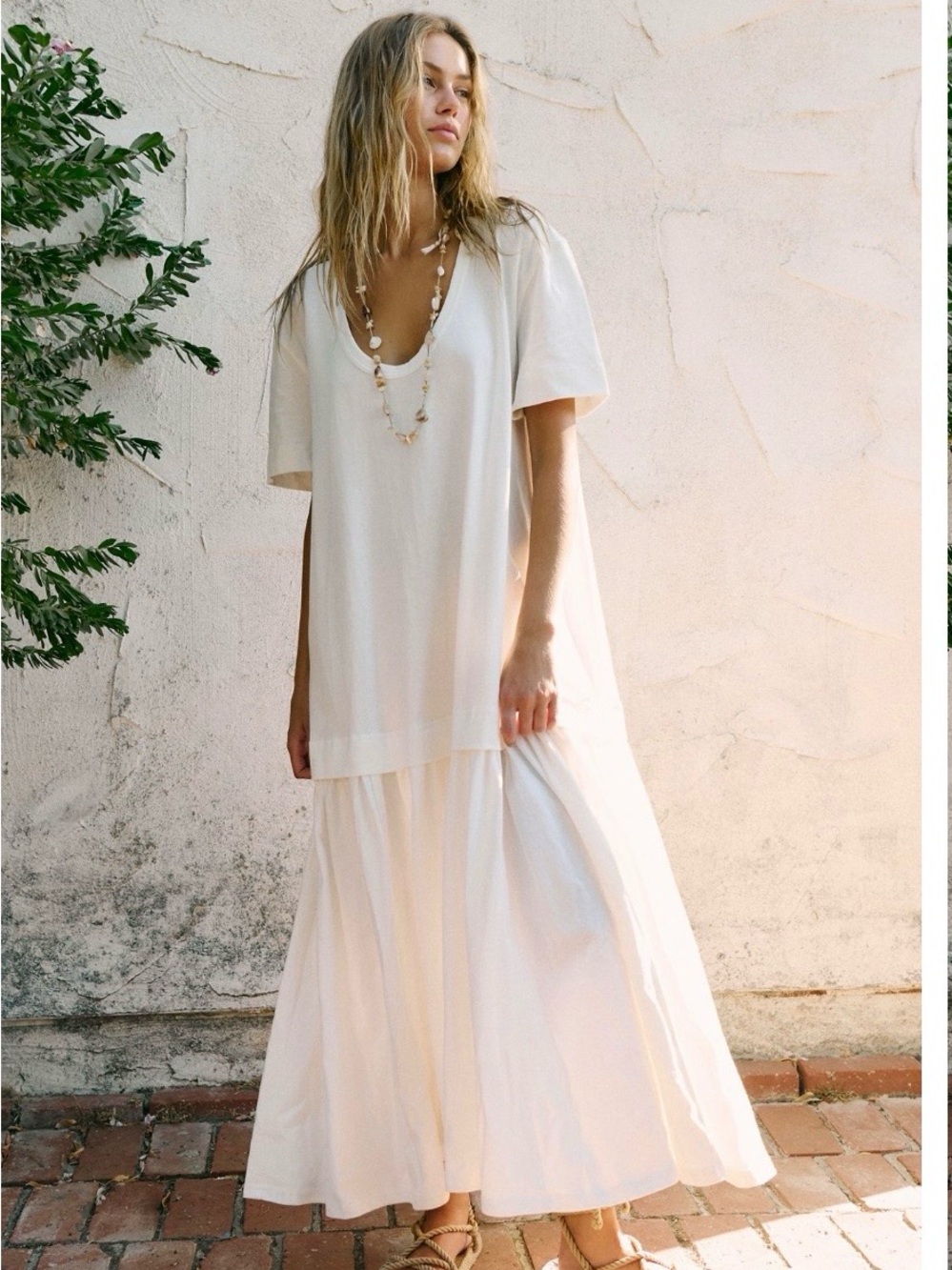 Free People Herron Drop Waist Maxi Dress
